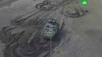 Donetsk istiqamətində İngilis Hava Müdafiə Sistemi Stormer HVM-in məhv edilməsini göstərdi